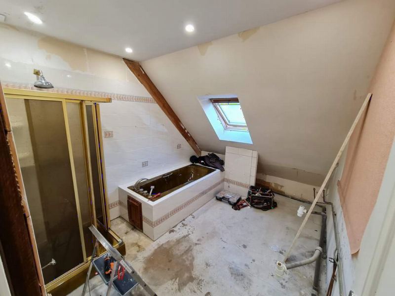 Salle de bains – avant travaux