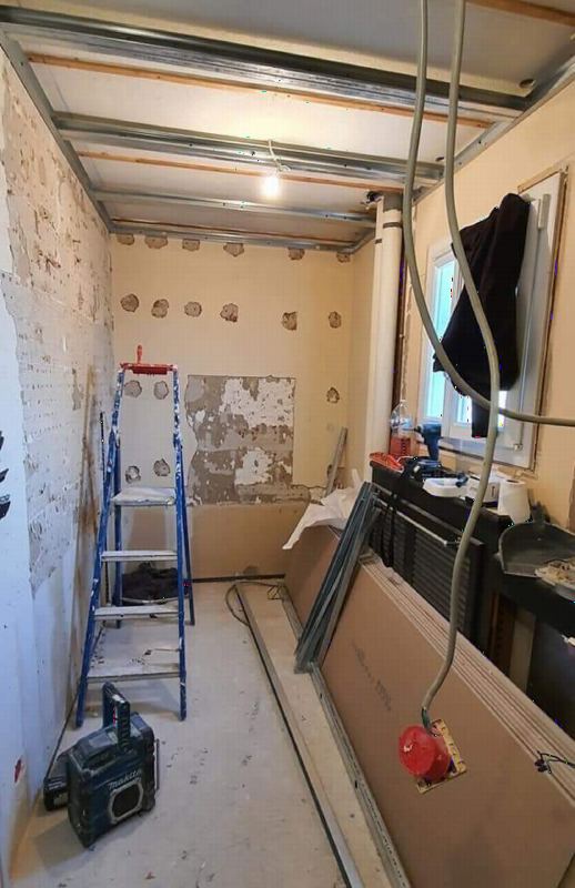 Salle de bains – avant travaux