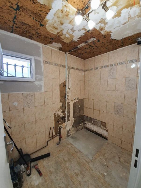 Salle de bains – avant travaux