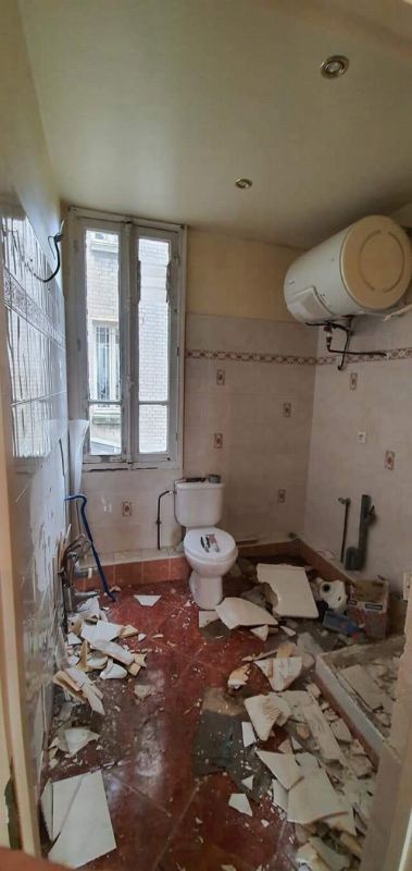 Salle de bains – avant travaux
