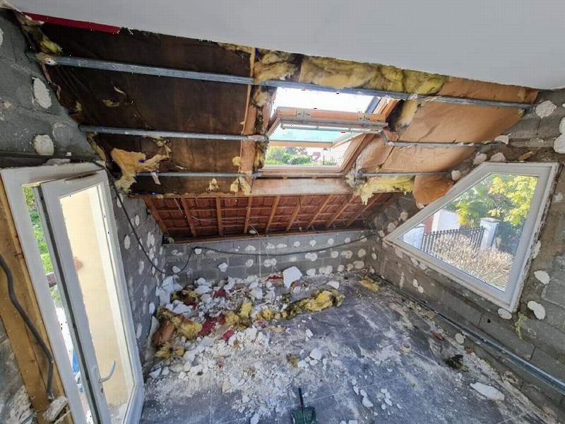 Aménagement de combles – avant travaux