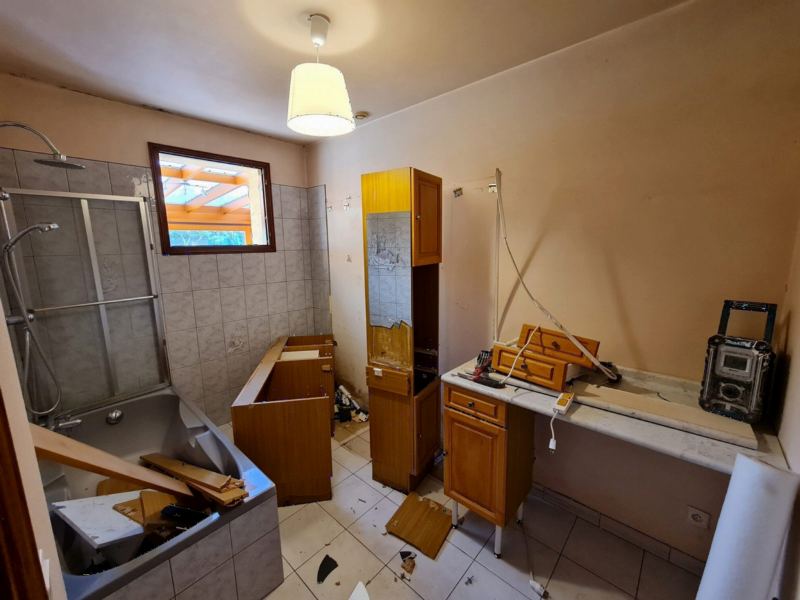Salle de bains – avant travaux
