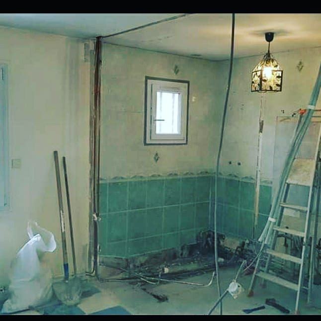 Salle de bains – avant travaux